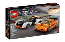 JC23 LEGO SPEED CHAMPIONS - MCLAREN SOLUS GT ET MCLAREN F1 LM #76918